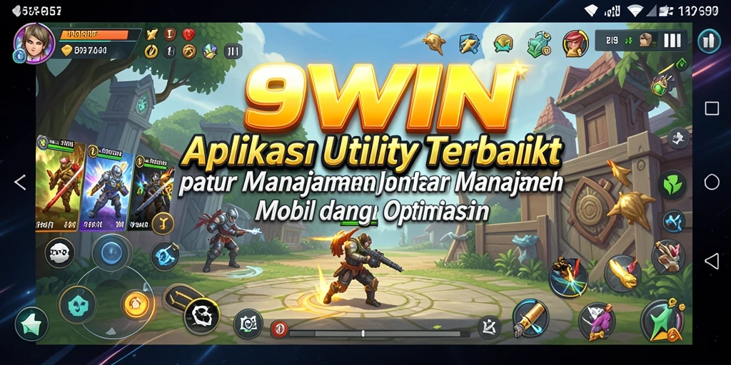 Tampilan utama 9WIN yang memudahkan pengelolaan perangkat.