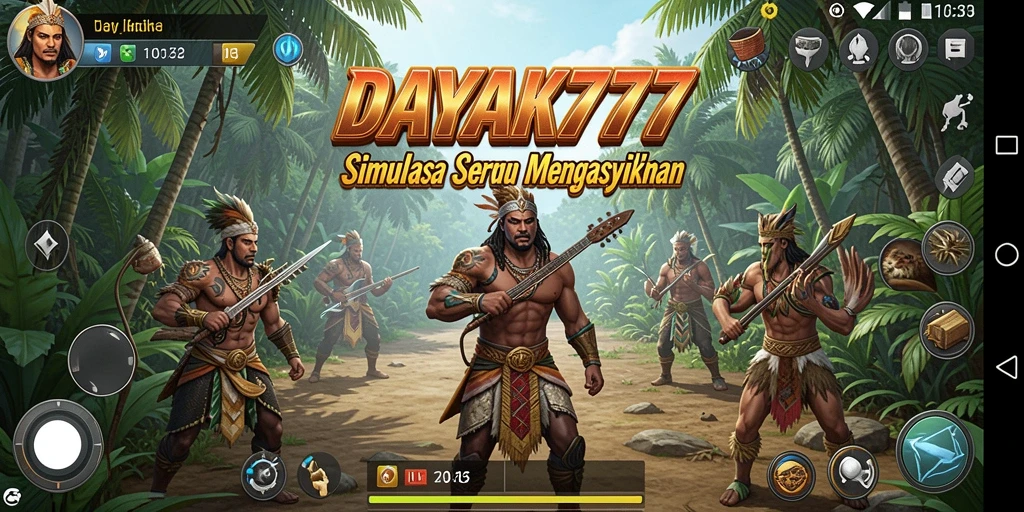 Tampilan gameplay menarik dari DAYAK777 dengan grafik yang menawan.