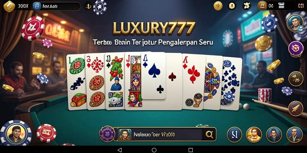 Tampilan aksi permainan Domino yang seru dan menegangkan.