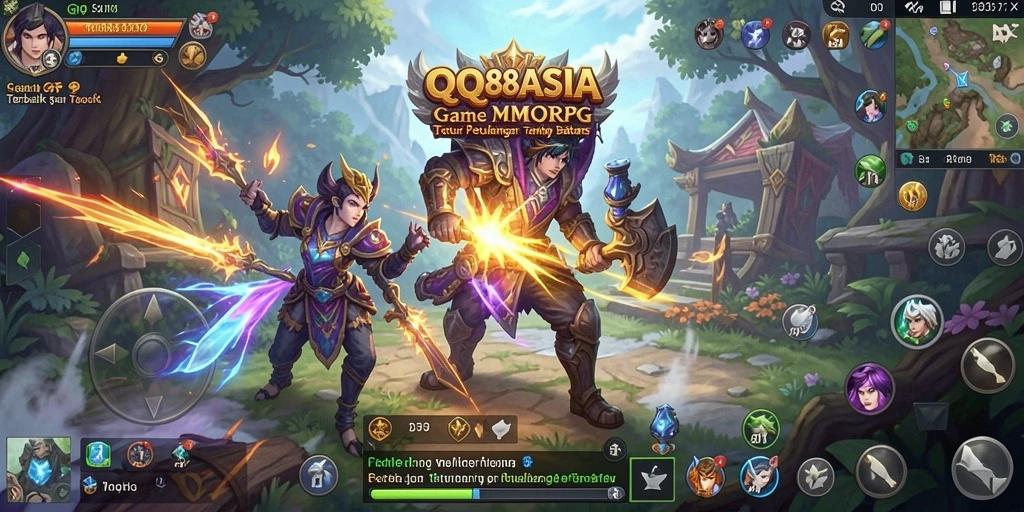 Tampilan menakjubkan dari gameplay <strong>QQ88ASIA</strong> yang penuh aksi dan petualangan.