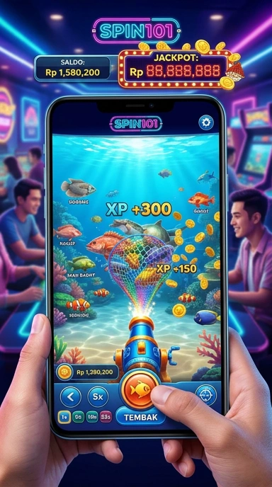 Proses unduh aplikasi di spin101 yang cepat dan mudah.